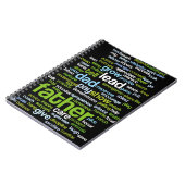 父の単語の雲 ノートブック (左側)