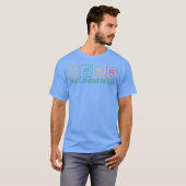 父の周期的な要素パパギフトF Tシャツ (正面フル)