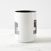 父の姿力:パパの力を解放! マグカップ (中央)