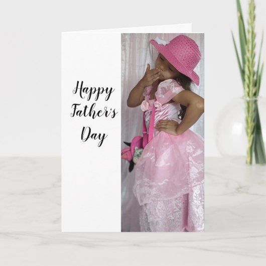 父の娘の日 サンキューカード (正面)