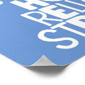 父の属性クロスワードアート ポスター (角)