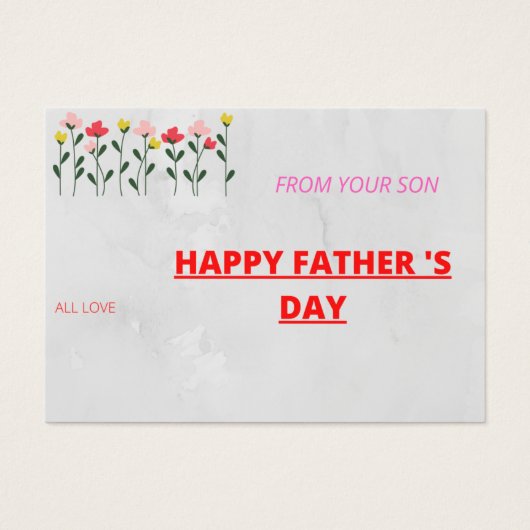 父の幸せな日 (正面)