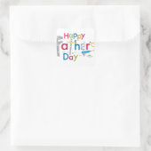 父の幸せな日 スクエアシール (バッグ)