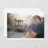 父の幸せな日 ポストカード (正面/裏面)