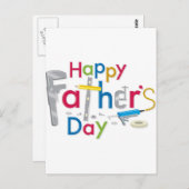 父の幸せな日 ポストカード (正面/裏面)