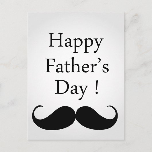 父の幸せな日 ポストカード (正面)