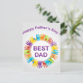 父の幸せな日 ポストカード (スタンド正面)