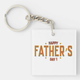 父の幸せな日 – 世界への心からの贈り物» キーホルダー