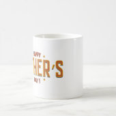 父の幸せな日 – 世界への心からの贈り物» コーヒーマグカップ (中央)