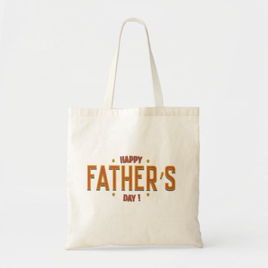 父の幸せな日 – 世界への心からの贈り物» トートバッグ (正面)