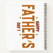 父の幸せな日 – 世界への心からの贈り物» ノートブック (裏面)