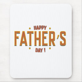 父の幸せな日 – 世界への心からの贈り物» マウスパッド