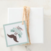 父の幸せな日 – 口ひげ フェイバータグ (インサイチュ)