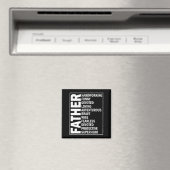 父の形容詞ファーザーデークールパパ定義 マグネット (インサイチュ (食洗機))