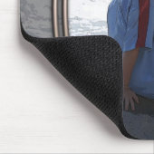 父の息子の反射 マウスパッド (コーナー)