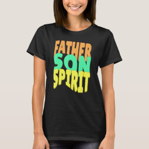 父の息子の霊(三位一体) Tシャツ