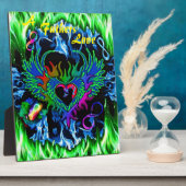 父の愛する詩カスタムのテーブルトップのプラーク フォトプラーク (側面)