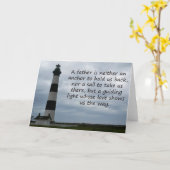 父の愛は我々に道を示す カード (黄色い花)