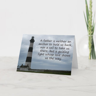 父の愛は我々に道を示す カード