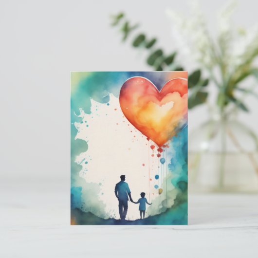 父の愛 ポストカード (スタンド正面)