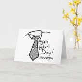 父の日おじいちゃんに！ カード (黄色い花)