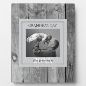 父の日おじいちゃんの日の最初のフォトフレーム フォトプラーク (正面)