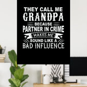 父の日おじいちゃん ポスター (ホームオフィス)