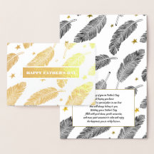 父の日おめでとう羽エレガント形