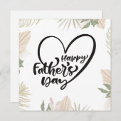 父の日おめでとう シーズンカード (正面/裏面)