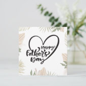 父の日おめでとう シーズンカード (スタンド正面)