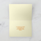 父の日おめでとう フォトカード カード (内部)