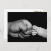 父の日おめでとう!- ポストカード (正面/裏面)