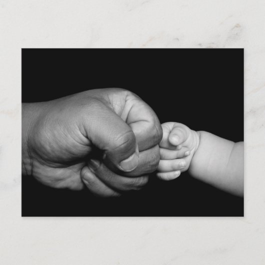 父の日おめでとう!- ポストカード (正面)