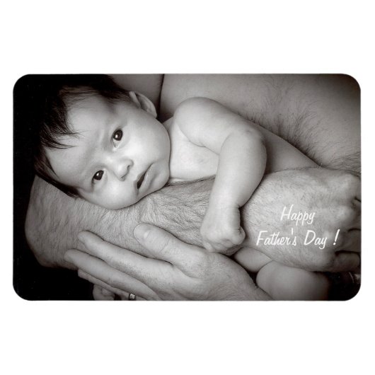 父の日おめでとう！- マグネット (横)