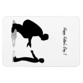 父の日おめでとう！- マグネット (横)