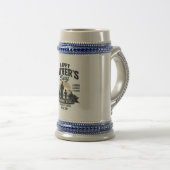 父の日おめでとう - 世界で一番の父 ビールジョッキ (正面右)