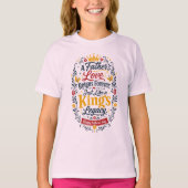 父の日おめでとう 王様の遺産 Tシャツ (正面)