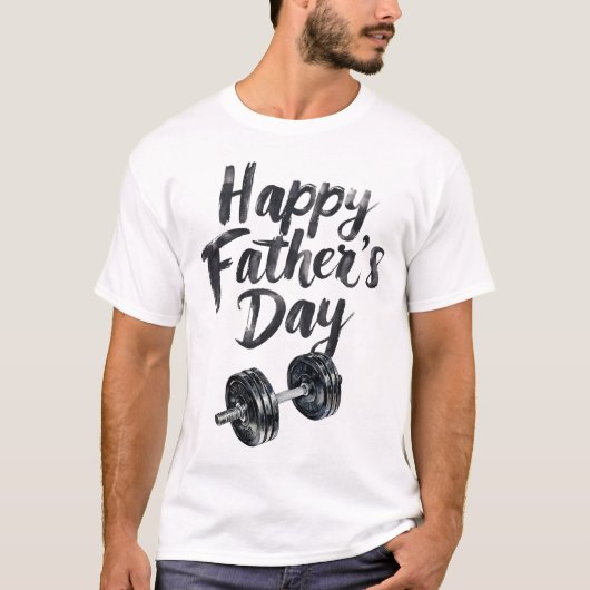父の日おめでとう Tシャツ (正面)