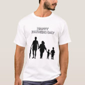 父の日おめでとう Tシャツ (正面)
