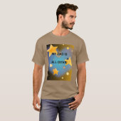 父の日おめでとう  Tシャツ (正面フル)