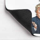 父の日おもしろいギフトドナルドトランプマウスパッド マウスパッド (コーナー)