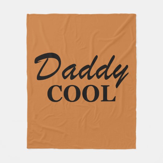 父の日おもしろい贈アイディア フリースブランケット (正面)