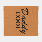 父の日おもしろい贈アイディア フリースブランケット (正面(横))