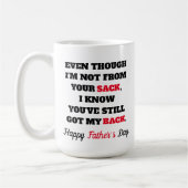 父の日おもしろい コーヒーマグカップ (左)