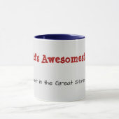 父の日おもしろい |テキサス州で最も素晴らしいパパ マグカップ (中央)