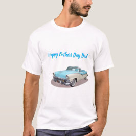 父の日お父さんクラシックカー Tシャツ
