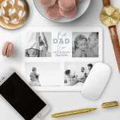 父の日お父さ最高のん4写真ほこりっぽいブルー マウスパッド