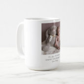 父の日から新生児写真 コーヒーマグカップ (正面左)