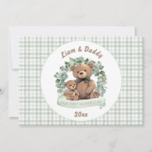 父の日かわいいクマの子