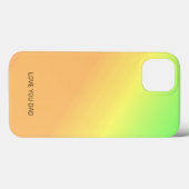 父の日かわいい魔法の熱帯の夏の色 Case-Mate iPhoneケース (裏面 (横))